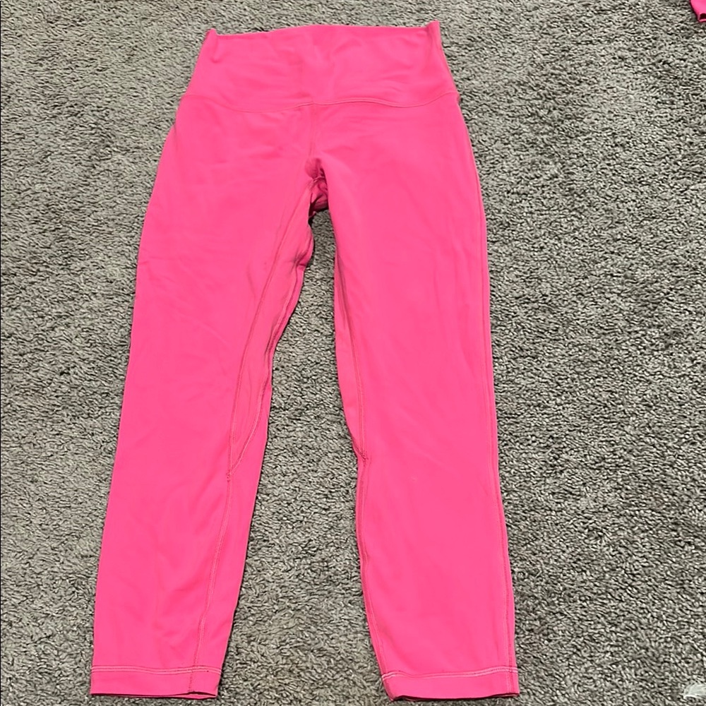 Lululemon Athletica Pink Leggings for Active Comfort